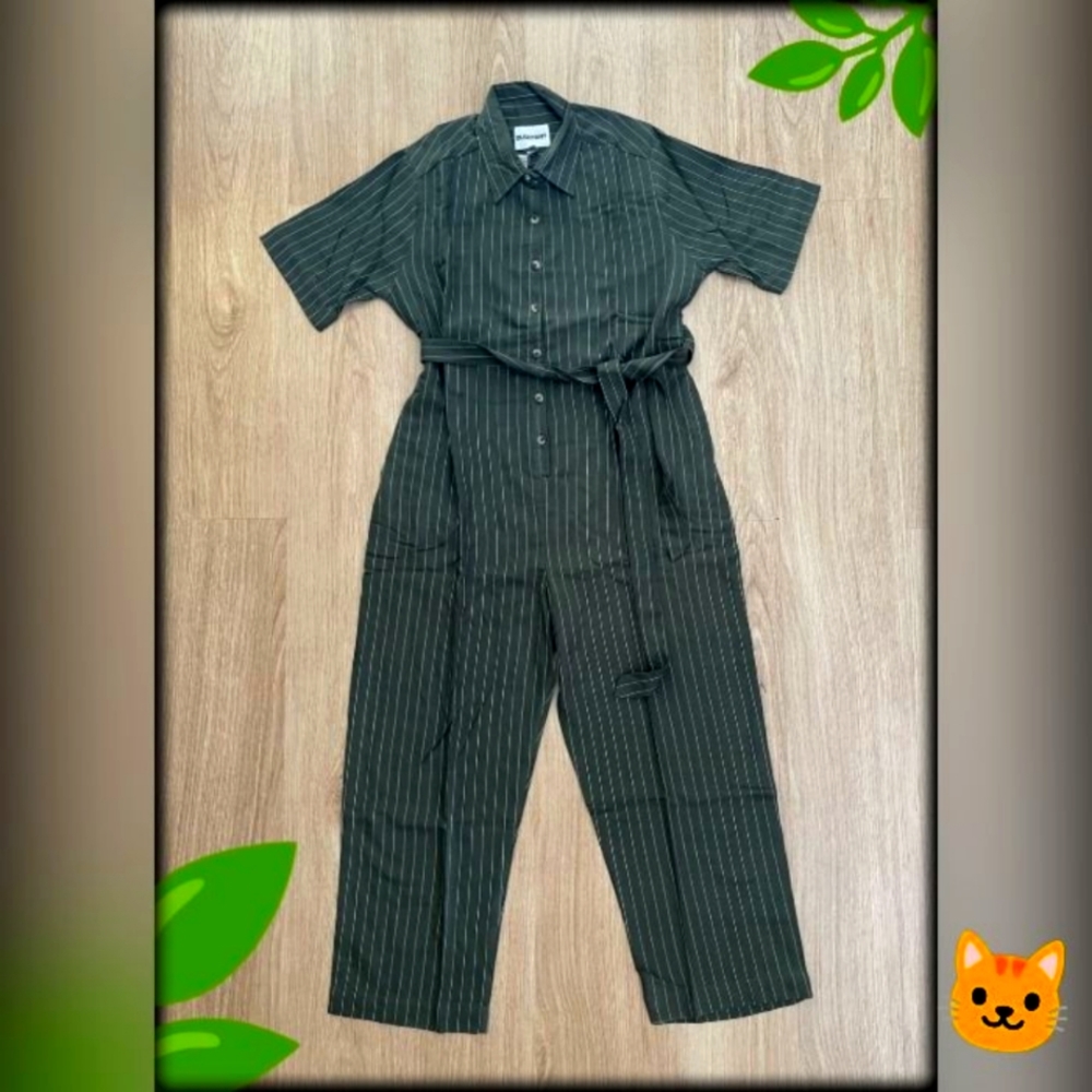 🌿 Dushyant Effortless Pinstriped Jumpsuit 🌿